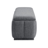 Derby Light Gray Storage Bench from Homelegance - Luna Furniture