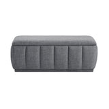 Maize Gray Storage Bench from Homelegance - Luna Furniture