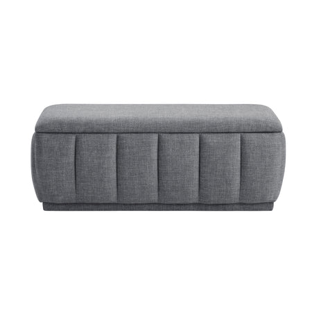Maize Gray Storage Bench from Homelegance - Luna Furniture