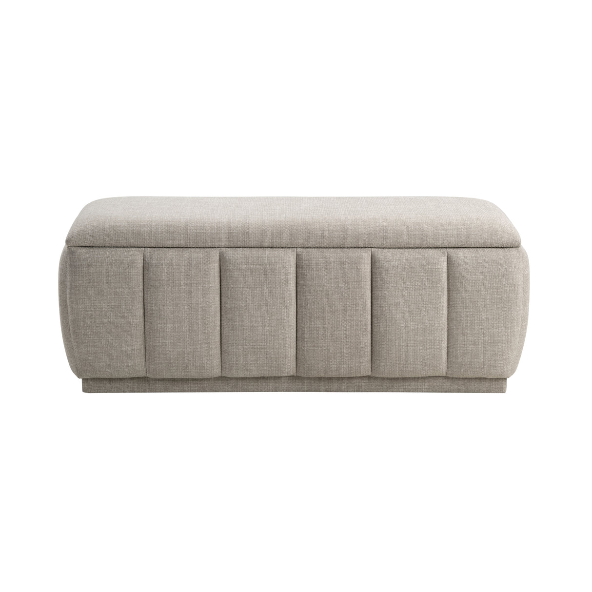 Maize Taupe Storage Bench from Homelegance - Luna Furniture