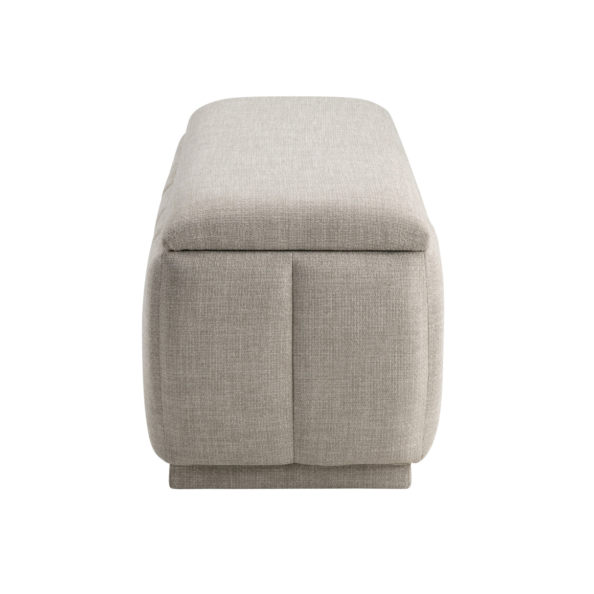 Maize Taupe Storage Bench from Homelegance - Luna Furniture
