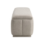 Maize Taupe Storage Bench from Homelegance - Luna Furniture