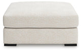 Donelson Creek Vanilla 6-Piece Modular Sectional and Ottoman from Ashley - Luna Furniture