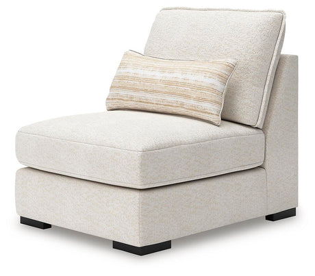 Donelson Creek Vanilla 6-Piece Modular Sectional and Ottoman from Ashley - Luna Furniture