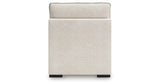 Donelson Creek Vanilla Armless Chair from Ashley Furniture - Luna Furniture