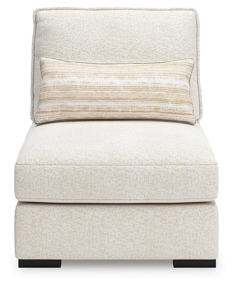 Donelson Creek Vanilla 6-Piece Modular Sectional and Ottoman from Ashley - Luna Furniture