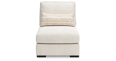 Donelson Creek Vanilla 6-Piece Modular Sectional and Ottoman from Ashley - Luna Furniture