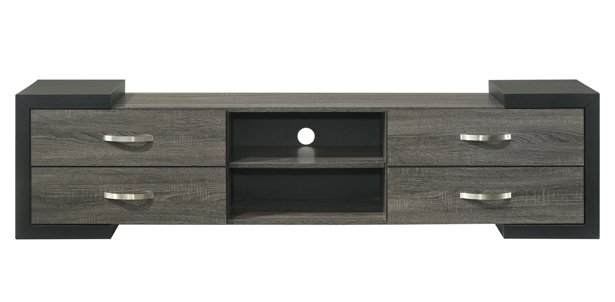 Brant Gray Tv Stand from Crown Mark - Luna Furniture