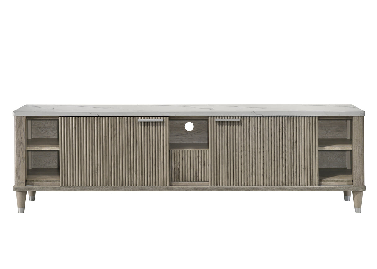 Britany Drift Wood TV Stand from Crown Mark - Luna Furniture