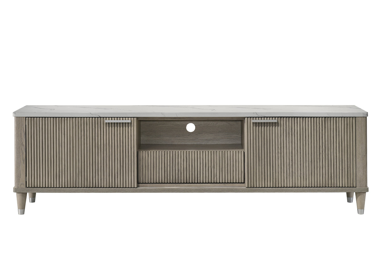 Britany Drift Wood TV Stand from Crown Mark - Luna Furniture