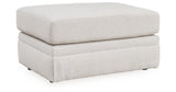 Maitelynn Chair and Ottoman in Chalk from Ashley Furniture - Luna Furniture