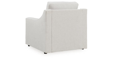 Maitelynn Sofa, Loveseat, Chair and Ottoman in Chalk from Ashley Furniture - Luna Furniture
