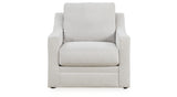 Maitelynn Sofa, Loveseat, Chair and Ottoman in Chalk from Ashley Furniture - Luna Furniture