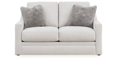 Maitelynn Sofa, Loveseat, Chair and Ottoman in Chalk from Ashley Furniture - Luna Furniture