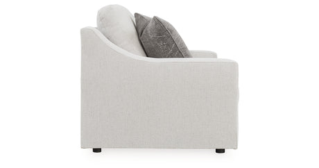 Maitelynn Sofa, Loveseat, Chair and Ottoman in Chalk from Ashley Furniture - Luna Furniture