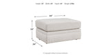 Maitelynn Chair and Ottoman in Chalk from Ashley Furniture - Luna Furniture