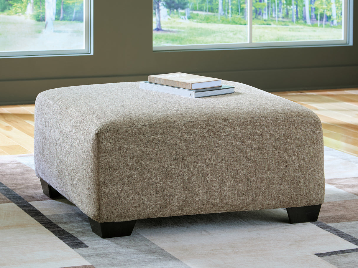 Seyler Lane Hemp Oversized Accent Ottoman from Ashley Furniture - Luna Furniture