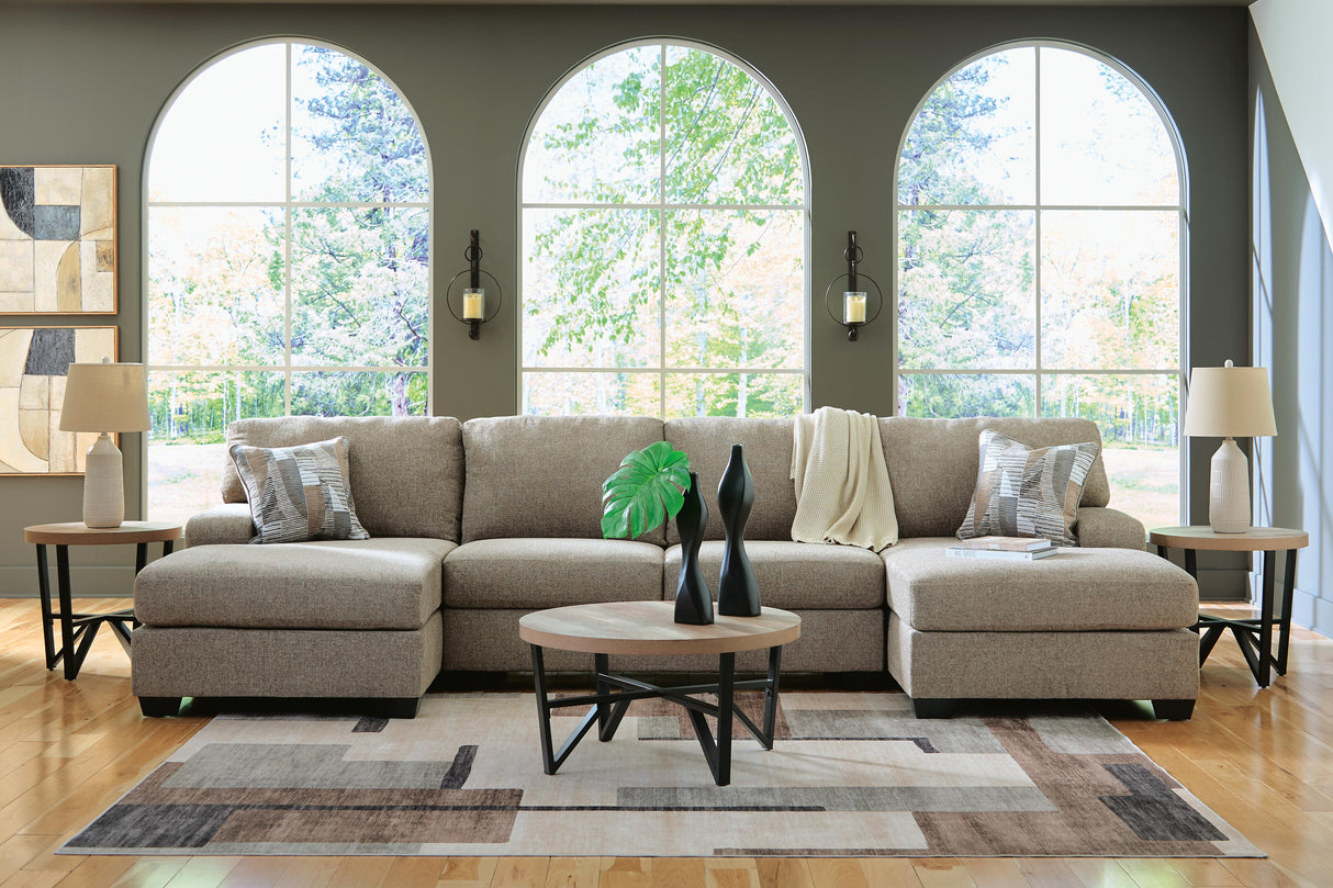 Seyler Lane Hemp 3-Piece LAF Sectional from Ashley Furniture - Luna Furniture