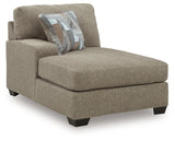 Seyler Lane Hemp Left-Arm Facing Corner Chaise from Ashley Furniture - Luna Furniture