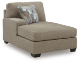 Seyler Lane Hemp Left-Arm Facing Corner Chaise from Ashley Furniture - Luna Furniture