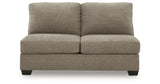 Seyler Lane Hemp Armless Loveseat from Ashley Furniture - Luna Furniture