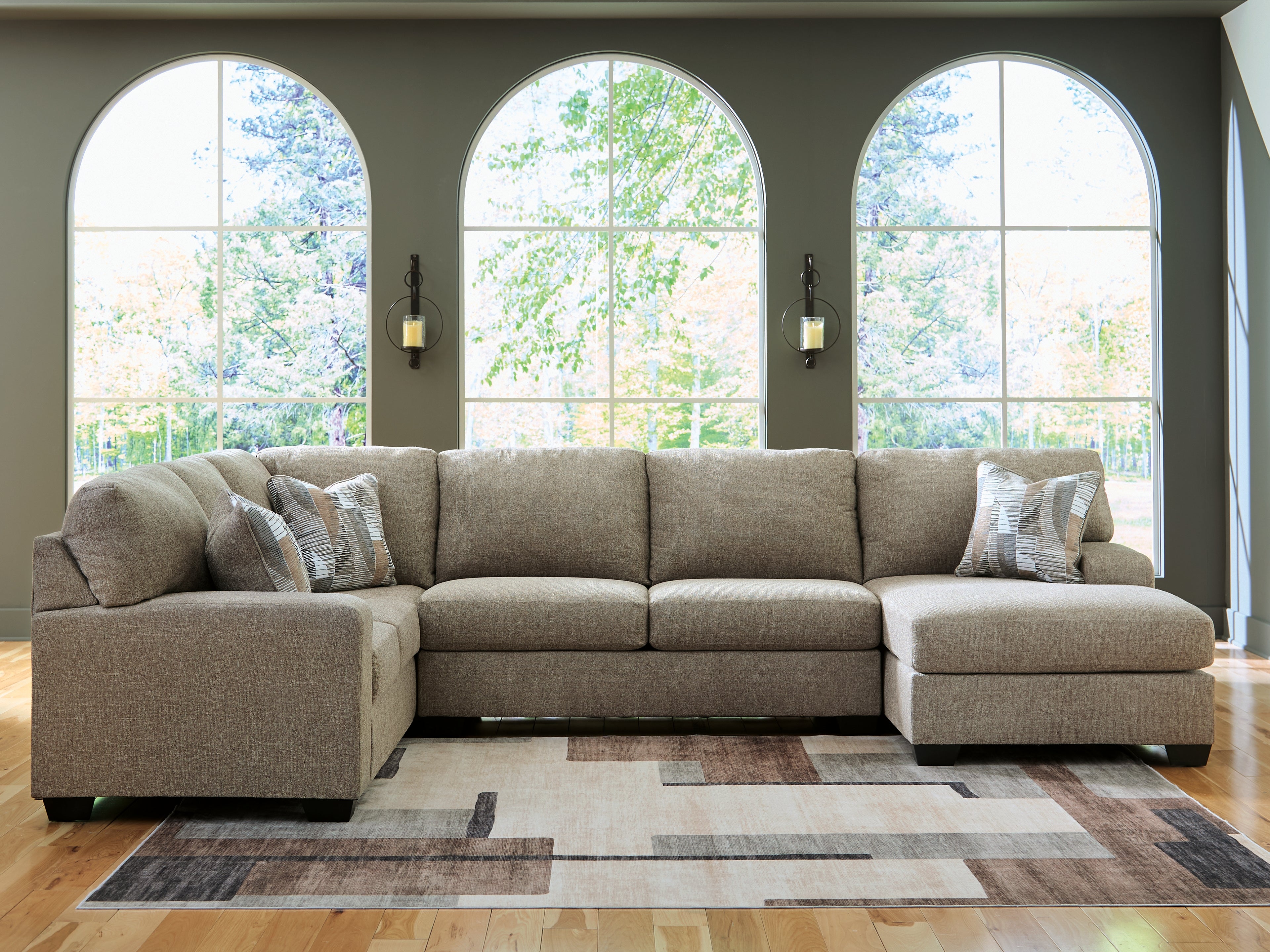 Seyler Lane Hemp 3-Piece RAF Sectional – Luna Furniture