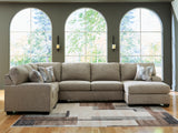 Seyler Lane Hemp 3-Piece RAF Sectional from Ashley Furniture - Luna Furniture
