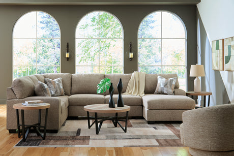 Seyler Lane Hemp 3-Piece RAF Sectional from Ashley Furniture - Luna Furniture