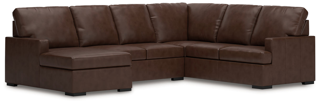 McDowlan Coffee 3-Piece Sectional with Chaise from Ashley Furniture - Luna Furniture