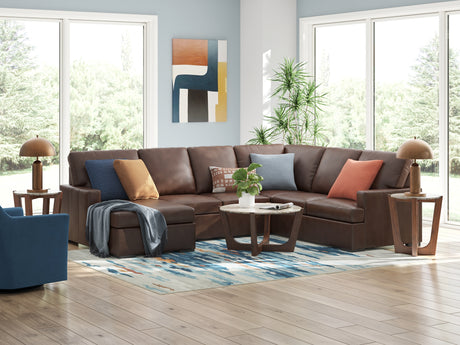 McDowlan Coffee 3-Piece Sectional with Chaise from Ashley Furniture - Luna Furniture