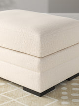 Lango Jute Chair and Ottoman from Ashley Furniture - Luna Furniture