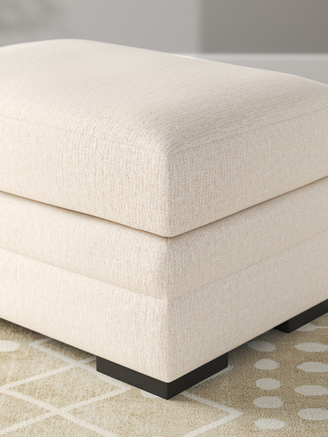 Lango Jute Chair and Ottoman from Ashley Furniture - Luna Furniture