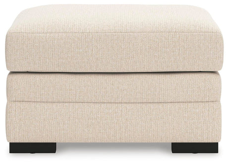 Lango Jute Chair and Ottoman from Ashley Furniture - Luna Furniture