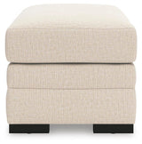 Lango Jute Chair and Ottoman from Ashley Furniture - Luna Furniture