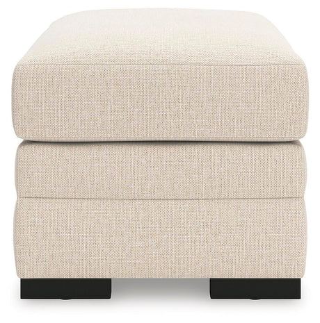 Lango Jute Chair and Ottoman from Ashley Furniture - Luna Furniture