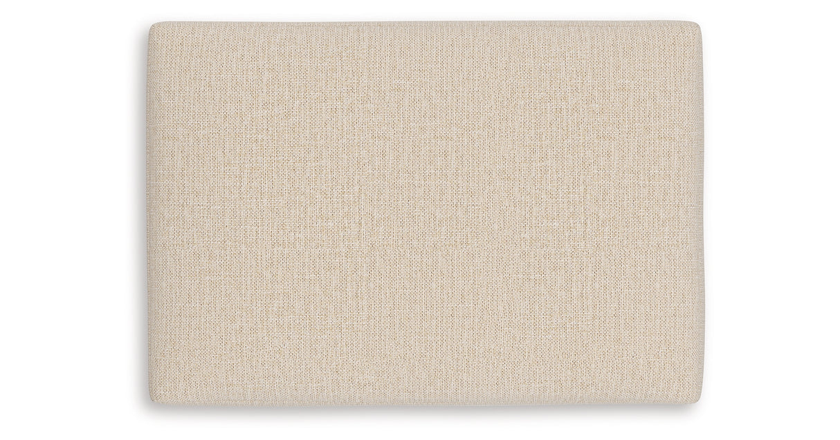 Lango Jute Chair and Ottoman from Ashley Furniture - Luna Furniture