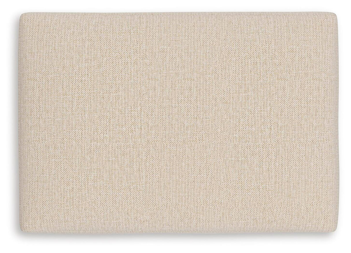 Lango Jute Chair and Ottoman from Ashley Furniture - Luna Furniture