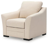 Lango Jute Chair and Ottoman from Ashley Furniture - Luna Furniture