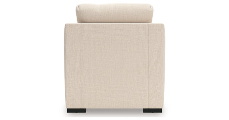 Lango Jute Chair and Ottoman from Ashley Furniture - Luna Furniture