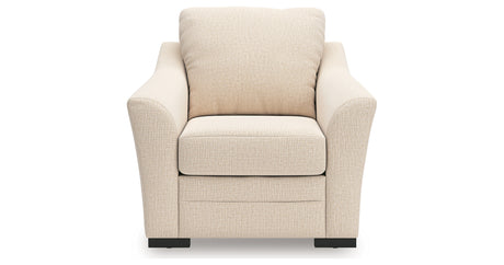 Lango Jute Chair and Ottoman from Ashley Furniture - Luna Furniture