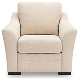 Lango Jute Chair and Ottoman from Ashley Furniture - Luna Furniture