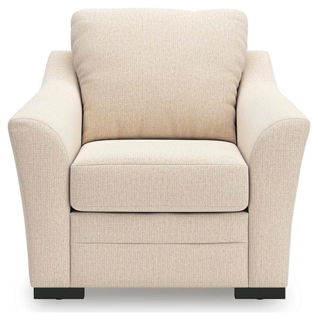 Lango Jute Chair and Ottoman from Ashley Furniture - Luna Furniture