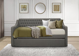 Adra Black Twin Daybed with Trundle from Homelegance - Luna Furniture
