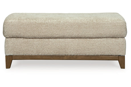 Parklynn Desert Oversized Chair and Ottoman from Ashley - Luna Furniture