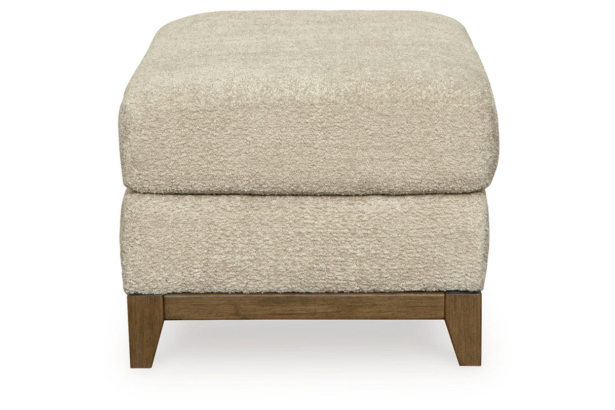 Parklynn Desert Oversized Chair and Ottoman from Ashley - Luna Furniture