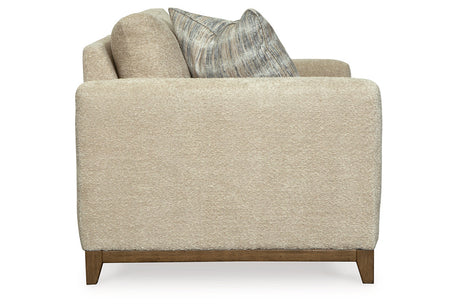 Parklynn Desert Oversized Chair and Ottoman from Ashley - Luna Furniture