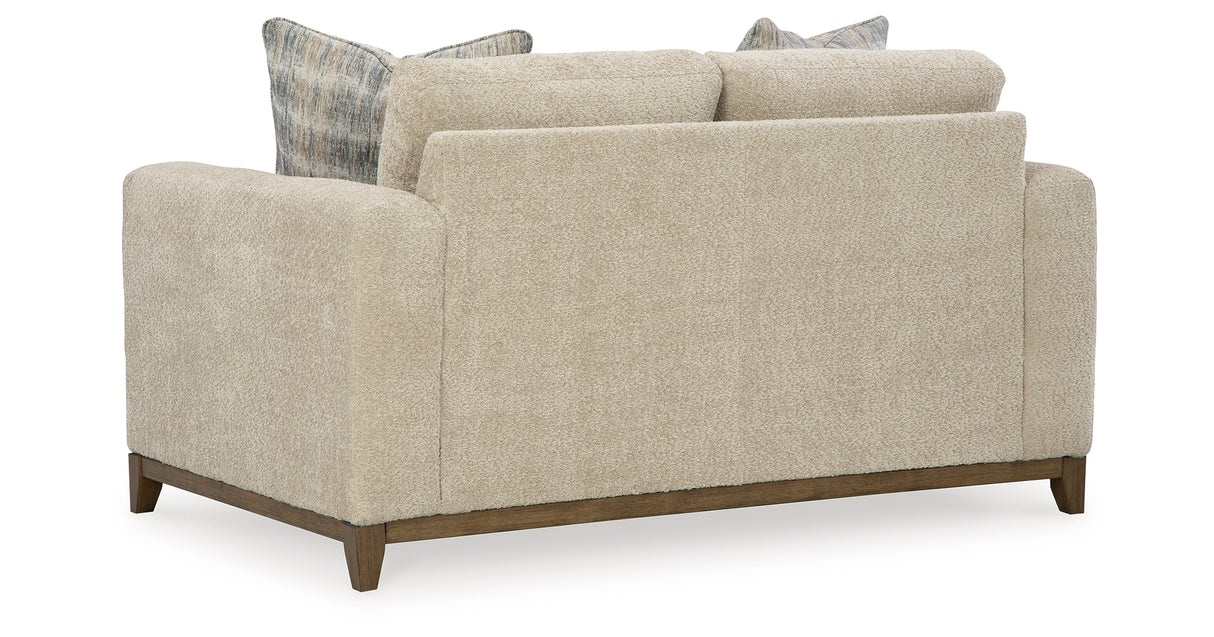 Parklynn Sofa, Loveseat, Chair and Ottoman in Desert from Ashley - Luna Furniture