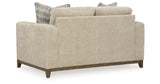 Parklynn Sofa, Loveseat, Chair and Ottoman in Desert from Ashley - Luna Furniture