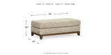 Parklynn Sofa, Loveseat, Chair and Ottoman in Desert from Ashley - Luna Furniture