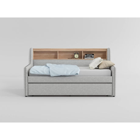 Wexley Taupe Bench from Homelegance - Luna Furniture